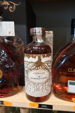 2 fl. Cognac FERRAND 10 Generations