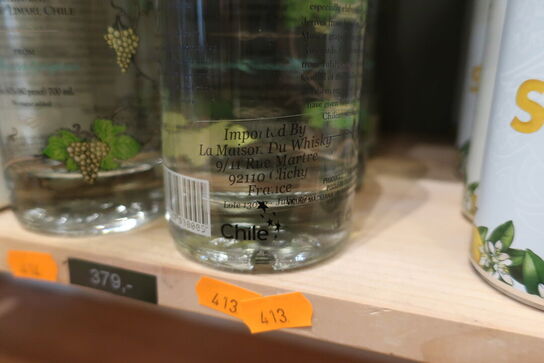 4 fl. Spiritus WAQAR Pisco