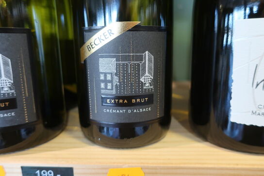 4 fl. Mousserendevin BECKER Extra Brut Crémant D'Alsace