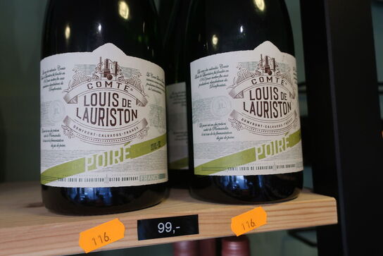 6 fl. Æblecider COMTE Louis De Lauriston Poire