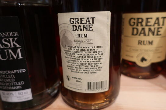 1 fl. Rom GREAT DANE Rum Barrel Aged
