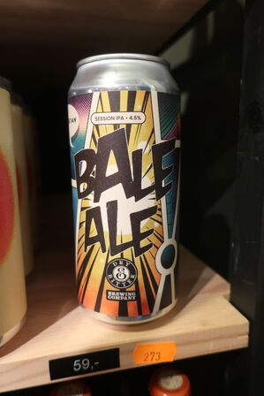 3 stk. øl DRY BITTER Bale Ale