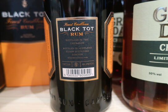 2 fl. Rom BLACK TOT Rum
