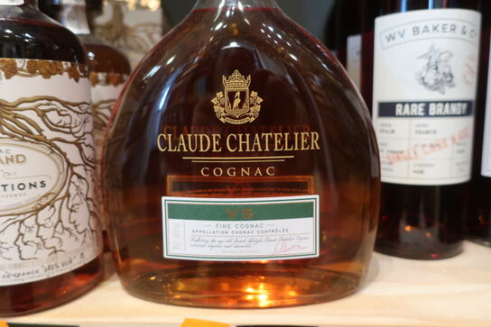 2 fl. Cognac CLAUDE CHATELIER