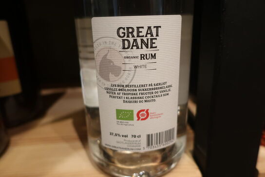 3 fl. Rom GREAT DANE Organic Rum