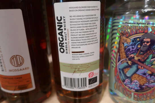1 fl. Whiskey MOSGAARD Organic Single Malt Whisky