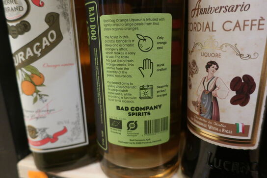 3 fl. Likør BAD COMPANY Orange Liqueur