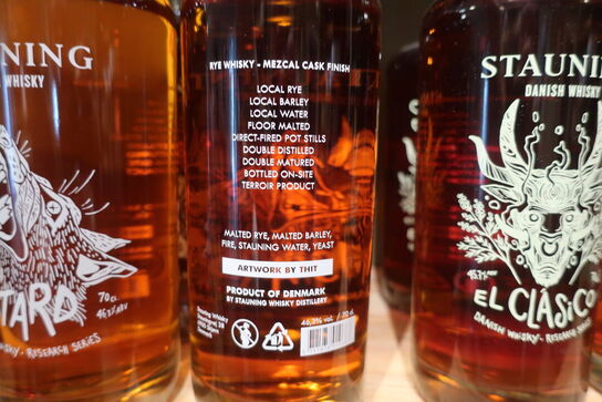 1 fl. Whiskey STAUNING Danish Whisky Bastard