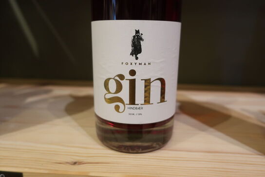 1 fl. Gin FOXYMAN Hindbær