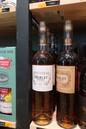 4 fl. Cognac MERLET Cognac VS