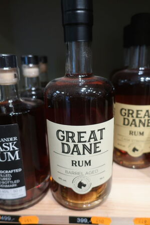 1 fl. Rom GREAT DANE Rum Barrel Aged