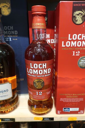 1 fl. Whiskey LOCK LOMOND Single Malt Scotch Whisky 12