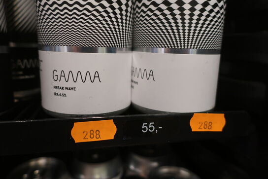 7 stk. øl GAMMA Freak Wave