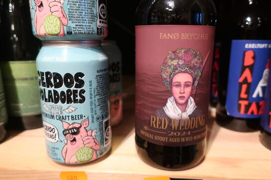 4 stk. øl FANØ BRYGHUS Red Wedding, Cerdos Voldaroes Pale Ale
