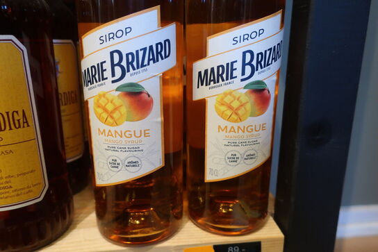 7 fl. Mangosirup MARIE BRIZARD