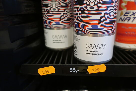 7 stk. øl GAMMA