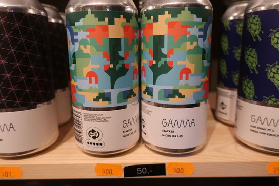 8 stk. øl GAMMA