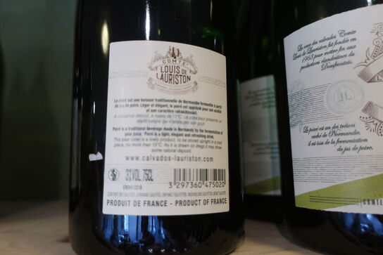 6 fl. Æblecider COMTE Louis De Lauriston Poire