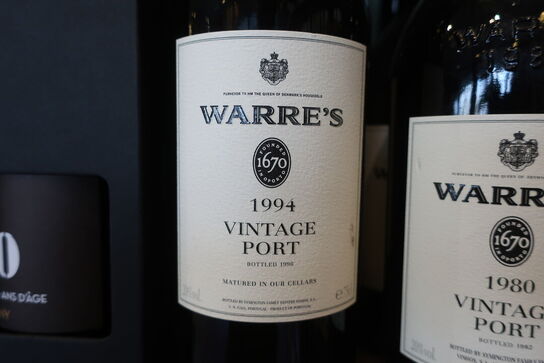 1 fl. Portvin WARRE'S 1994 Vintage Port