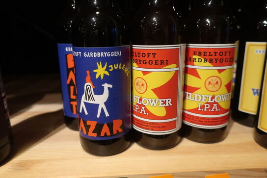 19 fl. Øl EBELTOFT GÅRDBRYGGERI Juleøl, WILDFLOWERIPA