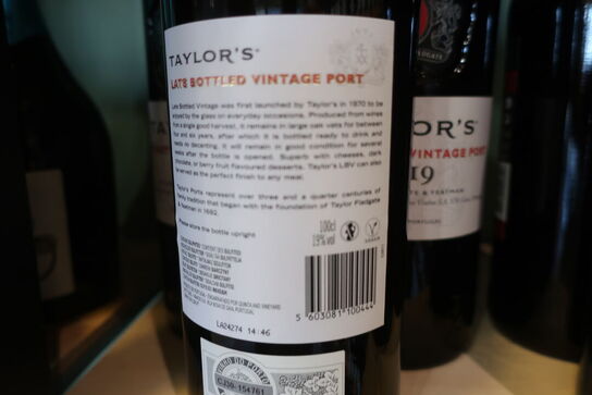5 fl. Portvin TAYLOR'S Bottled Vintage Port 2019