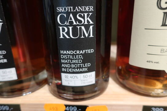 1 fl. Rom SKOTLANDER Cask Rum