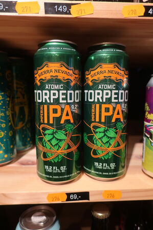 9 stk. øl SIERRA NEVADA Atomic Torpedo