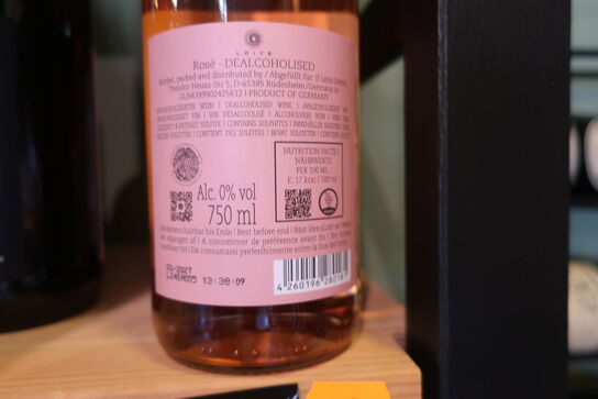 4 fl. Rosévin LEITZ EINS ZWEI ZERO Alcohol Free