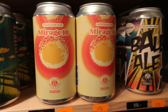 9 stk. øl DRY BITTER Mirago 10