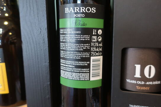 3 fl. Portvin BARROS Porto White