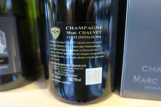1 fl. Champagne INITIALES Marc Chauvet 2014
