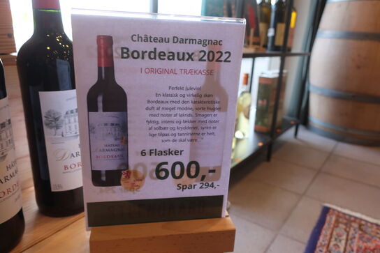 3 fl. Rødvin CHÂTEAU DARMAGNAC Bordeaux 2022