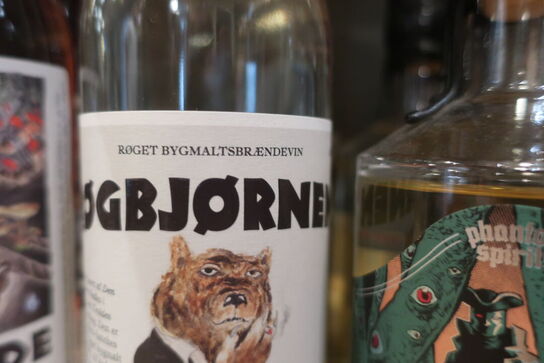 3 fl. Brændevin RØGBJØRNEN