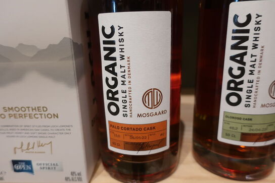 1 fl. Whiskey MOSGAARD Organic Single Malt Whisky