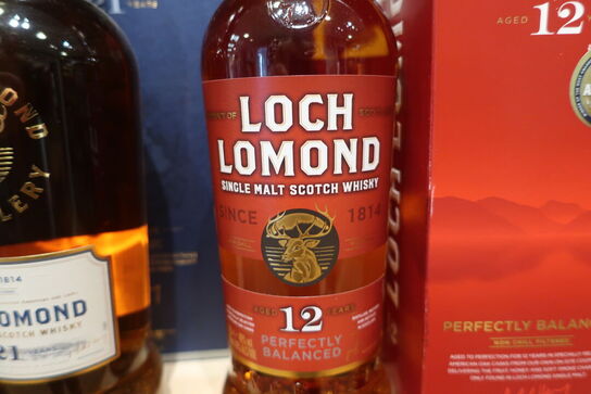 1 fl. Whiskey LOCK LOMOND Single Malt Scotch Whisky 12