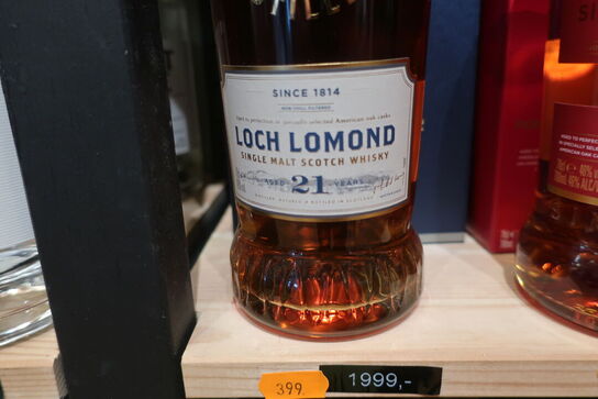 1 fl. Whiskey LOCK LOMOND Single Malt Scotch Whiskey 21