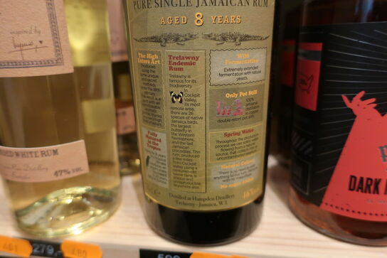 1 fl. Rom HAMPDEN Estate Pure Single Jamaican Rum Aged 8 Years