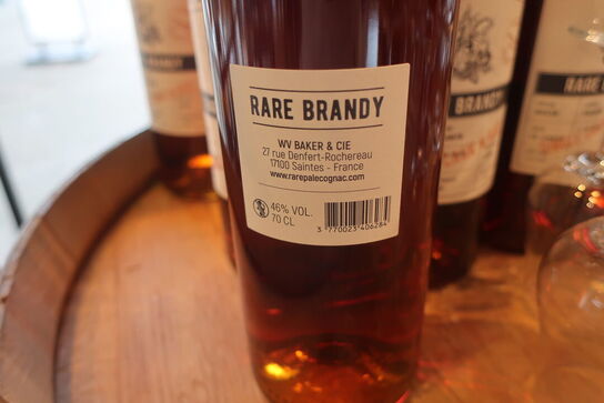 3 fl. Brandy VW Baker & Cie