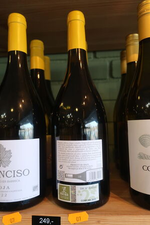 5 fl. Rødvin VALENCISO Fermentado En Barrica Rioja 2022