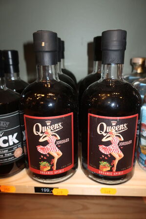5 fl. Spiritus QUUENS Jordbær