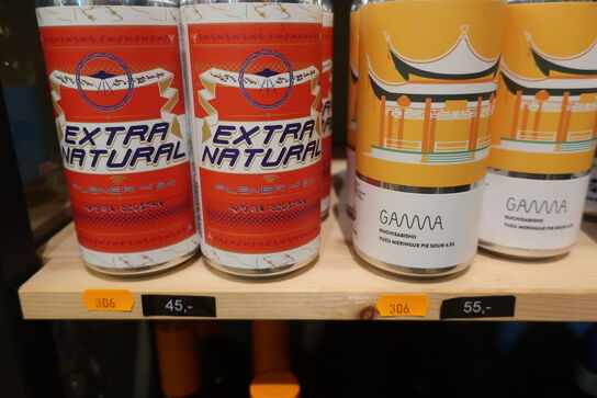 9 stk. øl GAMMA, EXTRA NATURAL