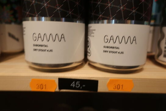 7 stk. øl GAMMA