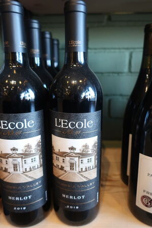 4 fl. Rødvin L'ECOLE Merlot 2019