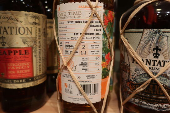 1 fl. Rom PLANTATION Rum Barbados 2007