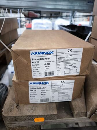 Palle med stålsøjlebinder ARMINOX