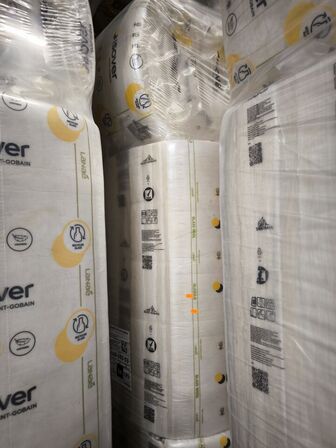 Palle med isolering ISOVER