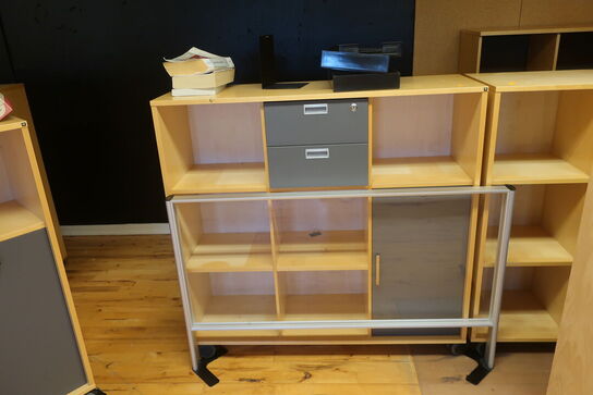 3 stk. reoler/skabe BONDO, HOLMRIS