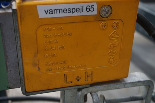 Varmespejl, GEBERIT KSS-160