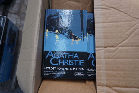 Ca. 400 stk. Agatha Christie romaner