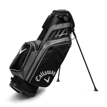 Stand Bag CALLAWAY X Series (sort/titanium/hvid)